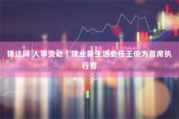 锦达网 人事变动｜建业新生活委任王俊为首席执行官